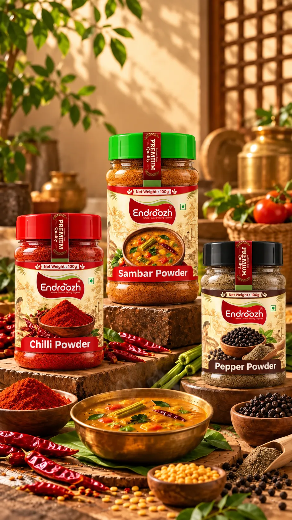 Indian Spices Preparation
