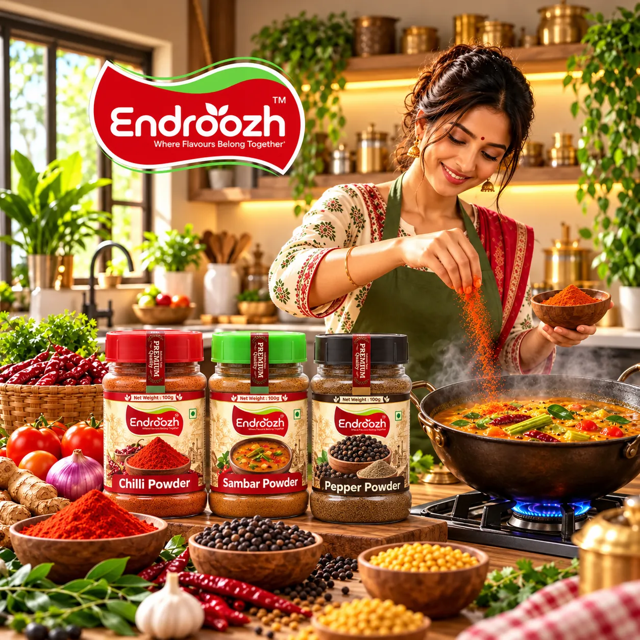 Traditional cooking and family