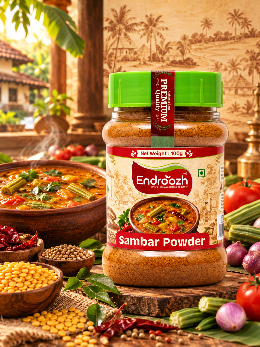 ENDROOZH Sambar Powder
